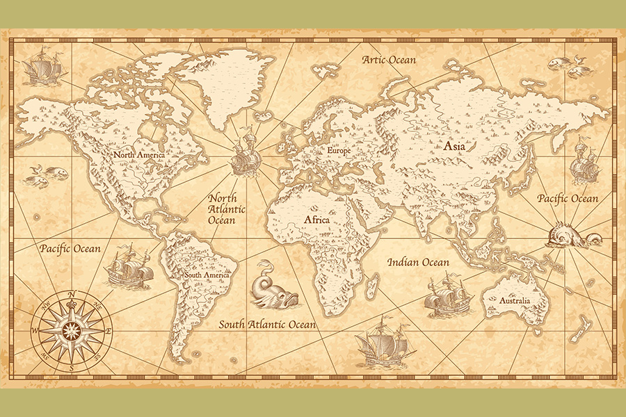 En Eski Harita Örnekleri