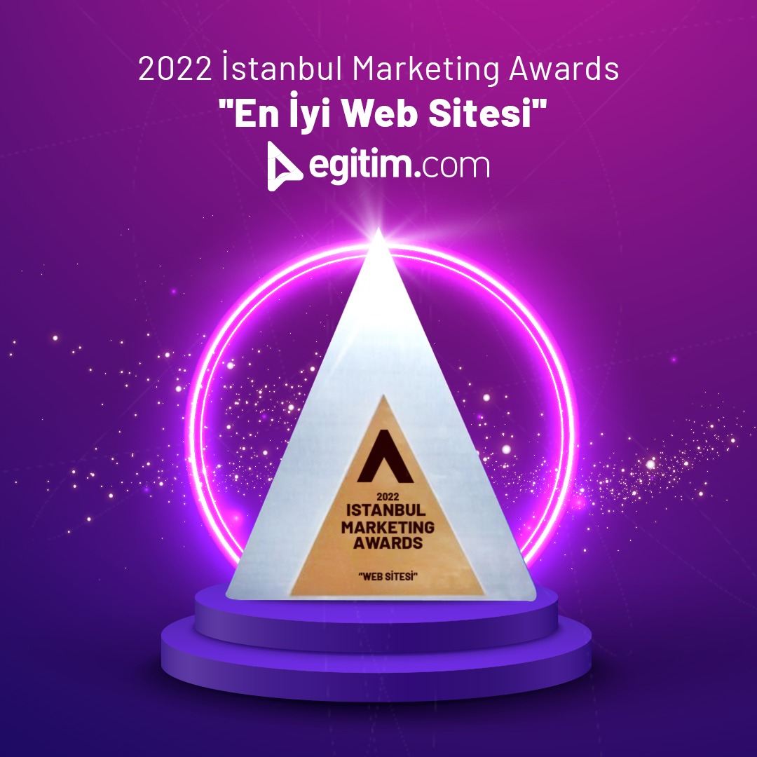 İstanbul Marketing Awards’ta “En İyi Web Sitesi” Ödülü egitim.com
